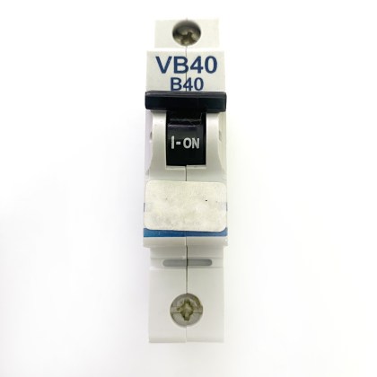 Volex VB40 Newer Style B40 40A 40 Amp MCB Circuit Breaker Type B